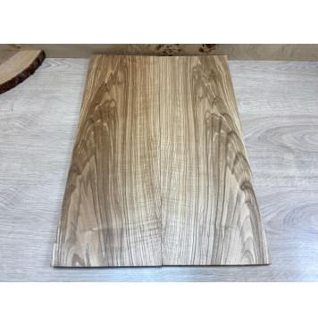 Ясень Оливковый заготовка на топ Смешанный ААА 13х185х530 мм - 2 шт. (книжкой)-3