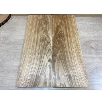 Ясень Оливковый заготовка на топ Смешанный ААА 13х185х530 мм - 2 шт. (книжкой)-4