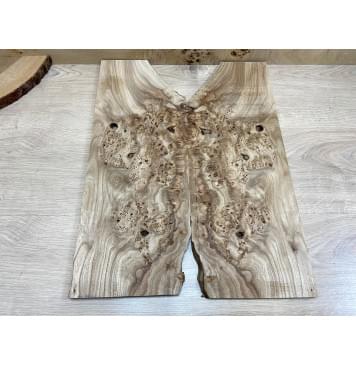 Карагач Кап заготовка на топ Смешанный ААА 11х195х520 мм - 2 шт. (книжкой) Карагач Кап заготовка на топ Смешанный ААА 11х195х520 мм - 2 шт. (книжкой)-0