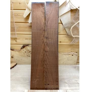 Палисандр Индийский заготовка для обечаек Смешанный АА 4х128х850 мм - 2 шт-0
