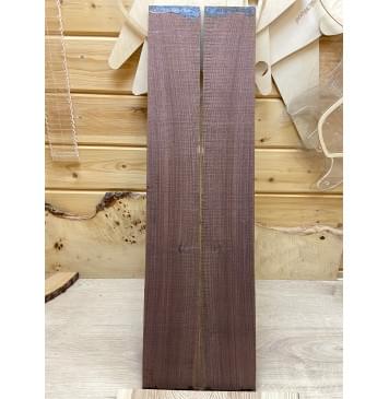 Палисандр Индийский заготовка для обечаек Смешанный А 4,5х115х840 мм - 2 шт-0