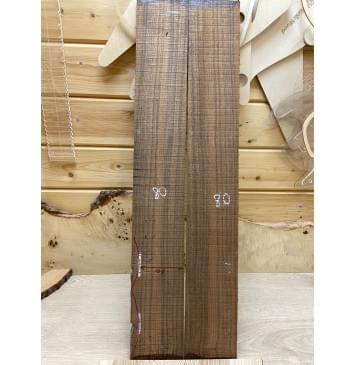 Палисандр Индийский заготовка для обечаек Смешанный АА 4х120х850 мм - 2 шт-0