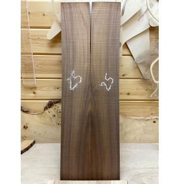 Палисандр Индийский заготовка для обечаек Смешанный АА 3,5х135х850 мм - 2 шт-1