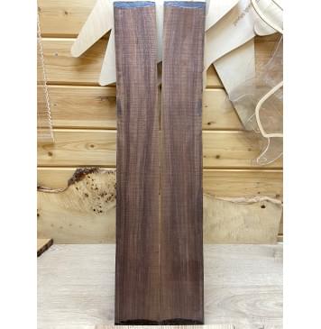 Палисандр Индийский заготовка для обечаек Смешанный ААА 4х105х840 мм - 2 шт-1