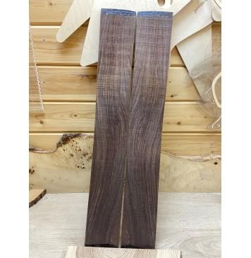 Палисандр Индийский заготовка для обечаек Смешанный ААА 4,5х110х780 мм - 2 шт-2