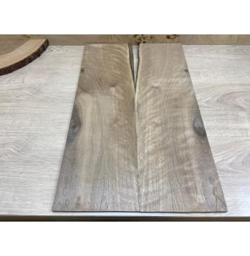 Орех Грецкий заготовка на топ  Смешанный АА 7х170х550 мм - 2 шт. (книжкой)-1