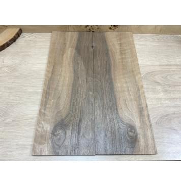 Орех Грецкий Волнистый заготовка на топ Смешанный ААА Волна А 7х190х550 мм - 2 шт. (книжкой)-2