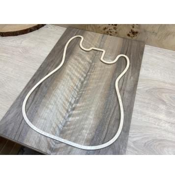 Орех Грецкий Волнистый заготовка на топ Смешанный ААА Волна АА 8х195х570 мм - 2 шт. (книжкой)-2