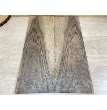 Орех Грецкий Волнистый заготовка на топ Смешанный ААА Волна АА 8х195х550 мм - 2 шт. (книжкой)-0