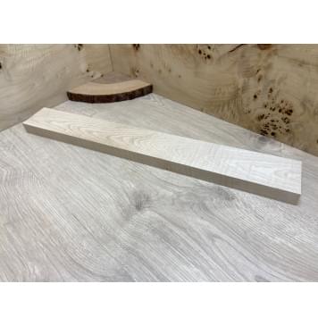 Клён Белый заготовка грифа для Безголовой гитары Тангент ААА 27х74х590 мм-0