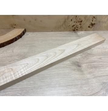Клён Белый заготовка грифа для Безголовой гитары Тангент ААА 27х74х590 мм-2