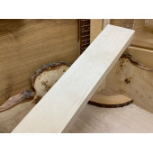 Клён Белый заготовка грифа для Безголовой гитары Смешанный ААА 29,5х91х625 мм