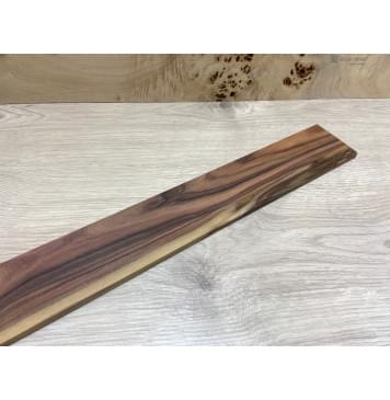 Палисандр Бразильский Сантос заготовка накладки для бас-гитары Смешанный ААА 8х69х700 мм-0
