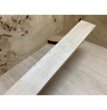 Клён Белый заготовка накладки для электрогитары Смешанный АА 11х65х560 мм-0