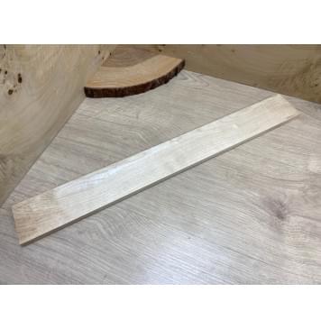 Клён Белый заготовка накладки для электрогитары Смешанный АА 11х65х560 мм-1