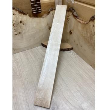 Клён Белый заготовка накладки для электрогитары Смешанный АА 11х65х560 мм-2