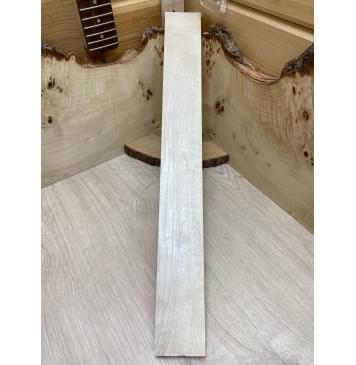 Клён Белый заготовка накладки для электрогитары Смешанный АА 13х66х560 мм-0