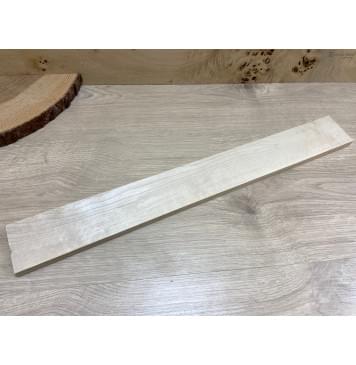 Клён Белый заготовка накладки для электрогитары Смешанный АА 13х66х560 мм-2