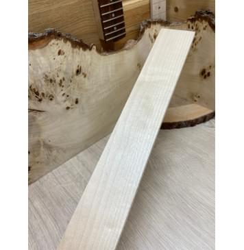 Клён Белый заготовка накладки для электрогитары Смешанный АА 8,5х63х560 мм-0