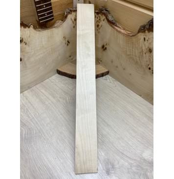 Клён Белый заготовка накладки для электрогитары Смешанный АА 8,5х63х560 мм-1