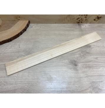 Клён Белый заготовка накладки для электрогитары Радиал АА 8,5х63х560 мм-0