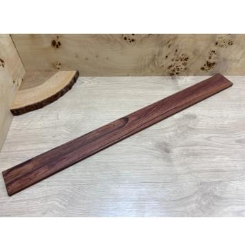 Эбен Красный заготовка накладки для бас-гитары Смешанный ААА 10х61х725 мм-1