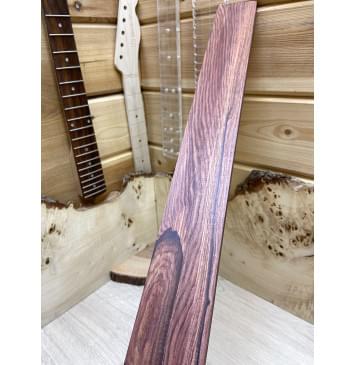 Эбен Красный заготовка накладки для бас-гитары Смешанный ААА 10х61х725 мм-2