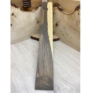 Эбен Маймю заготовка накладки для электрогитары Смешанный АА 9,5х73х555 мм-2