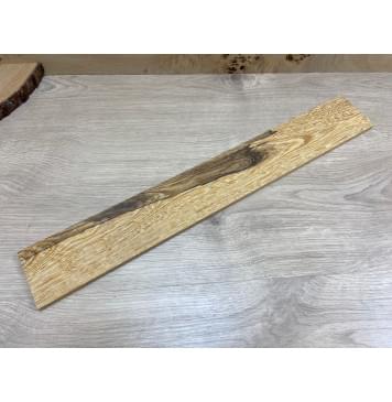 Эбен Маймю заготовка накладки для электрогитары Смешанный АА 9х75х555 мм-2