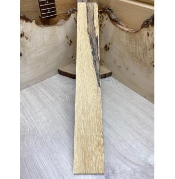 Эбен Маймю заготовка накладки для электрогитары Смешанный ААА 9,5х74х555 мм-2