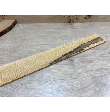 Эбен Маймю заготовка накладки для электрогитары Смешанный ААА 9,5х74х555 мм-1