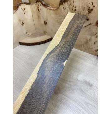 Эбен Маймю заготовка накладки для электрогитары Смешанный ААА 8х73х530 мм-1