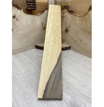 Эбен Маймю заготовка накладки для электрогитары Смешанный ААА 9,8х73х530 мм-2