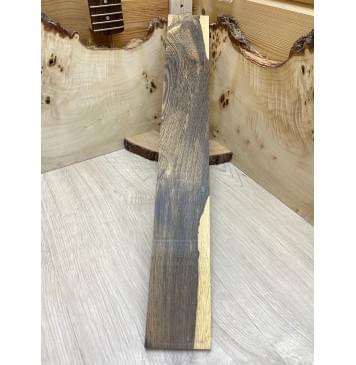 Эбен Маймю заготовка накладки для электрогитары Смешанный ААА 9х74х530 мм-0