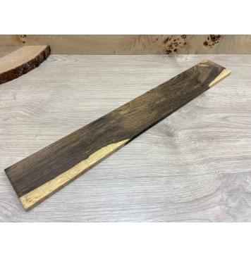 Эбен Маймю заготовка накладки для электрогитары Смешанный ААА 9х74х530 мм-2