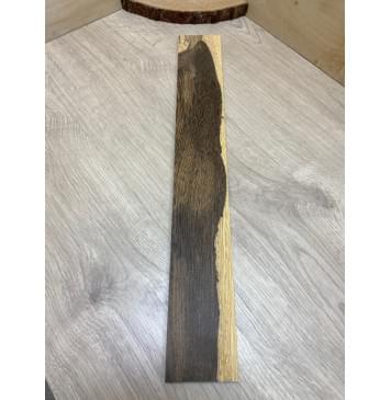 Эбен Маймю заготовка накладки для электрогитары Смешанный ААА 9х74х530 мм-0