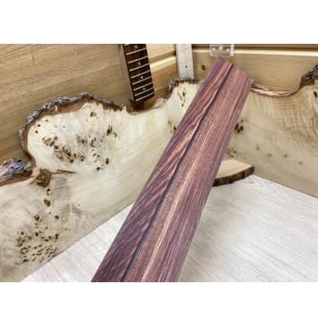 Эбен Красный заготовка накладки для бас-гитары Радиал АА 11х69х720 мм-3