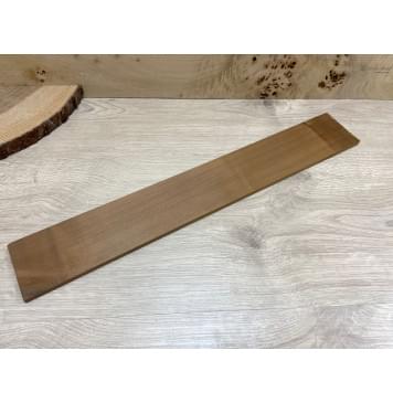 Клён Печёный 180 гр заготовка накладки для электрогитары Радиал А 9х78х540 мм-0