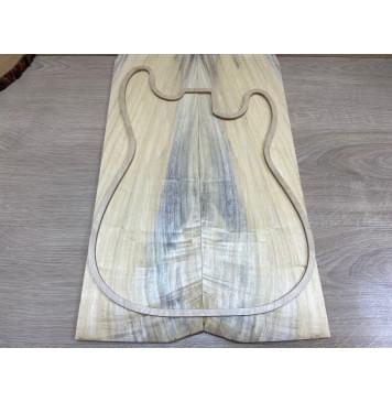 Тополь Болотный заготовка на топ Смешанный ААА 7х165х520 мм - 2 шт. (книжкой)-2