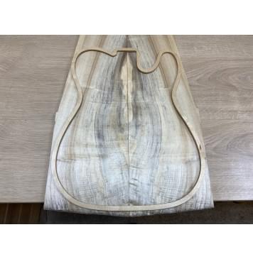 Тополь Болотный заготовка на топ Смешанный АА 13х125-175х560 мм - 2 шт. (книжкой)-1