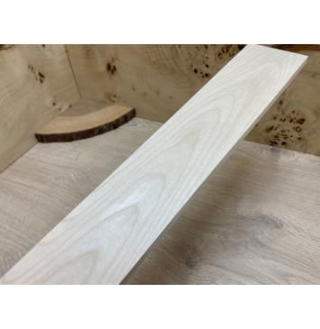 Клён Белый заготовка накладки для электрогитары Тангент ААА 9х76х530 мм-1