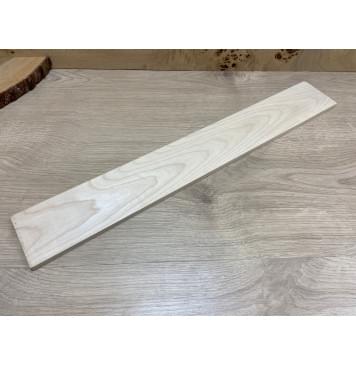 Клён Белый заготовка накладки для электрогитары Тангент ААА 9х76х530 мм-2