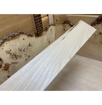 Клён Чёрный заготовка накладки для электрогитары Смешанный А 9х80х540 мм-1