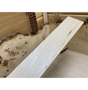 Клён Чёрный заготовка накладки для электрогитары Смешанный А 9х78х540 мм-2