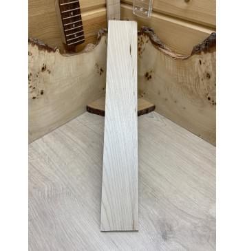 Клён Чёрный заготовка накладки для электрогитары Смешанный А 9х78х540 мм-1