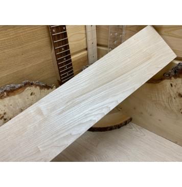 Клён Белый заготовка накладки для электрогитары Смешанный АА 12х118х550 мм-0