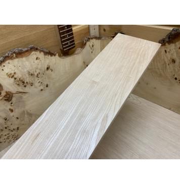 Клён Белый заготовка накладки для электрогитары Смешанный АА 12х118х550 мм-2