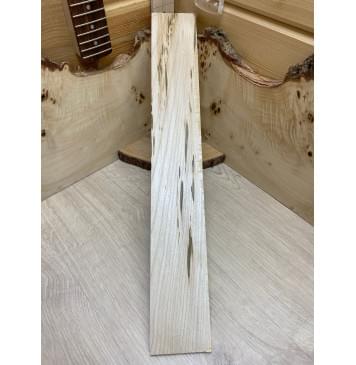 Клён Черный заготовка накладки для электрогитары Смешанный АА 9,5х80х540 мм-1