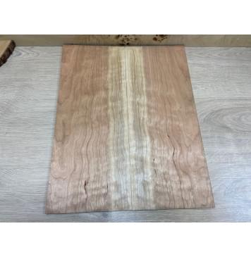 Вишня Волнистая заготовка на топ Смешанный ААА Волна А 9х190х470 мм - 2 шт. (книжкой)-2