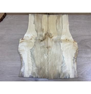 Тополь Болотный заготовка на Топ Смешанный АА 6х155-190х465 мм - 2 шт. (книжкой)-1